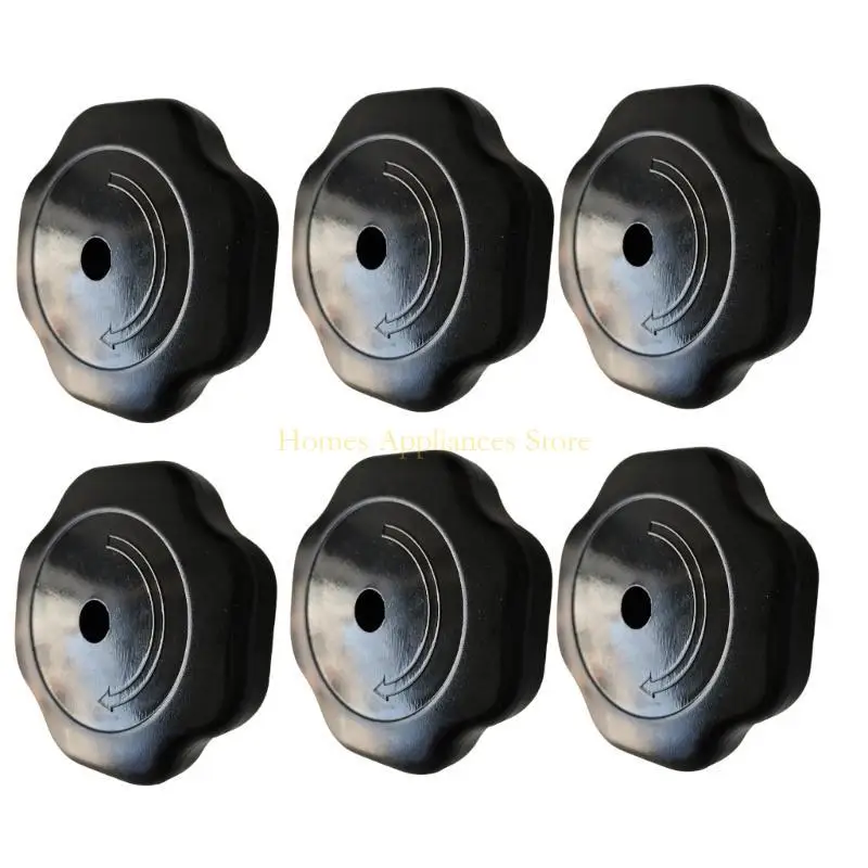 حزمة D0AB من 6 مقبض طباخ الضغط متعدد المواطن للتركيب بسيط للمطبخ