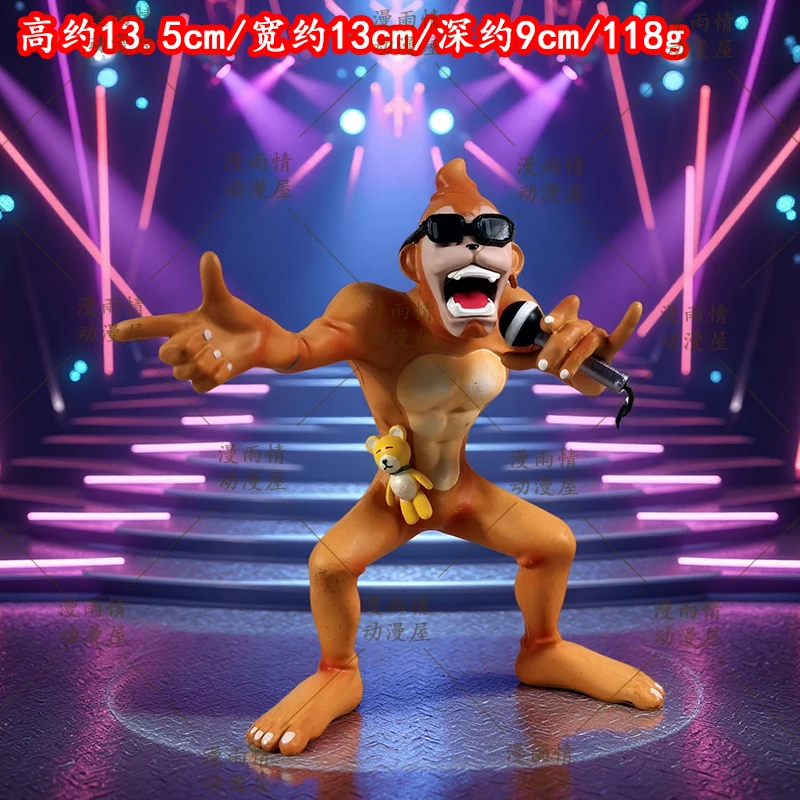 

Manyuqing Digimon Etemon Gk Figure Microphone Collectible Anime Peripheral Trendy Toy Model Decoration For Fans Birthday Gift
