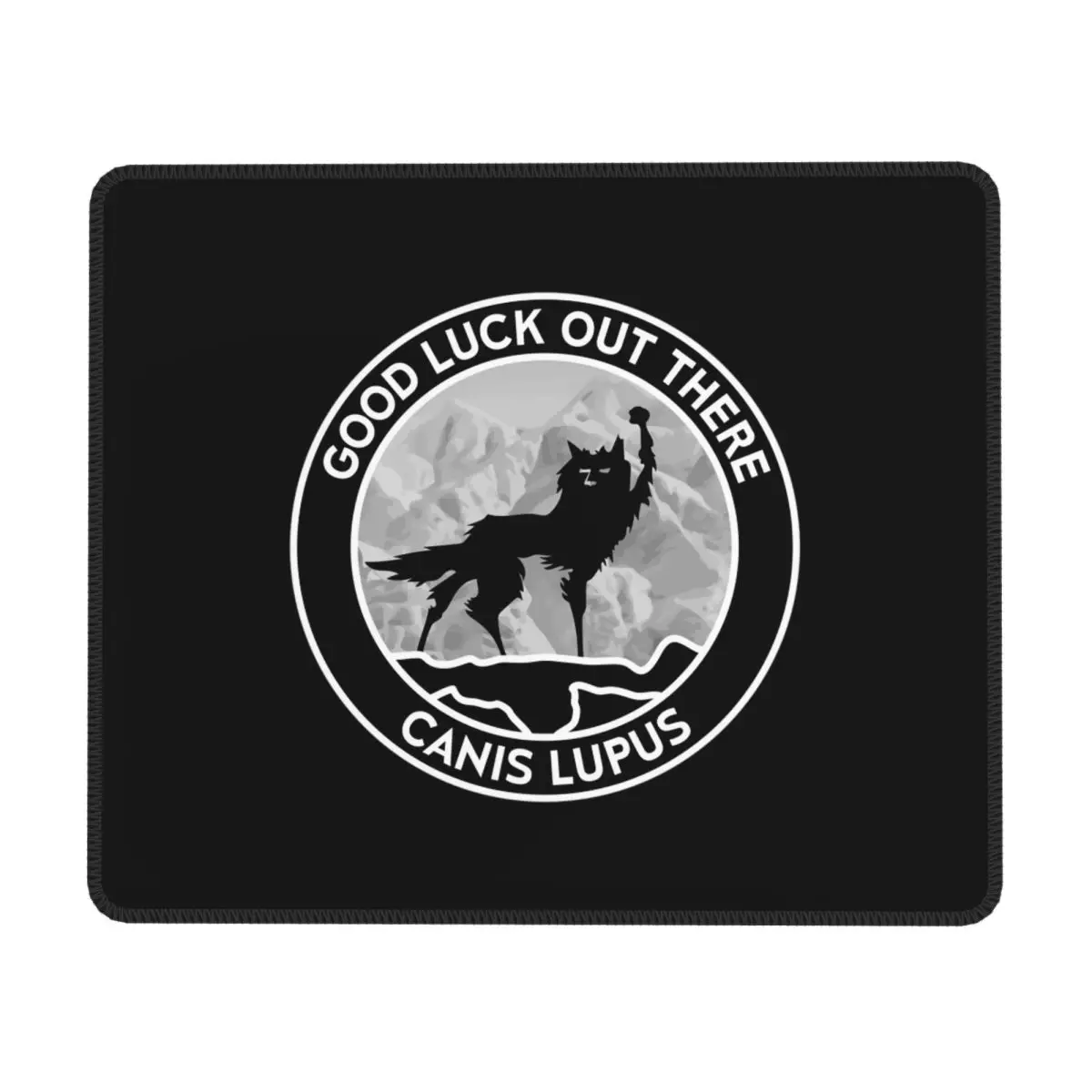 Fantastic Mr Fox - Wolf - Canis Lupus - Fill Multi-size Mouse Pad Computer Keyboard Mouse Mat Gaming PC Laptop Desk Mat
