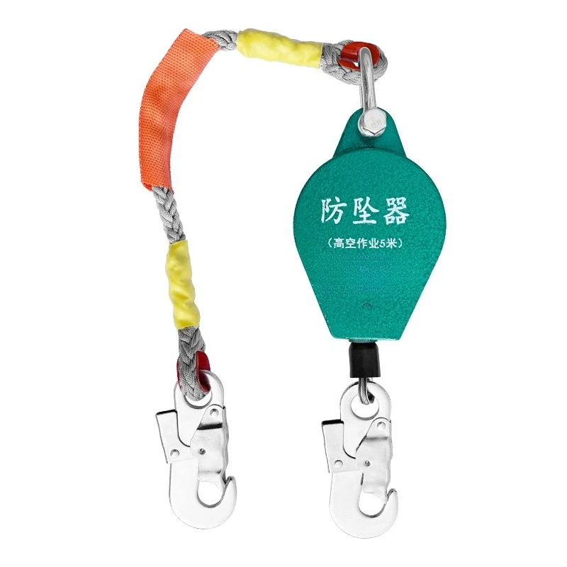 

5M 10M Anti-fall Device High-altitude Anti-fall Device Aerial Work Tower Crane Heavy Speed Difference Anti-fall Self-lock