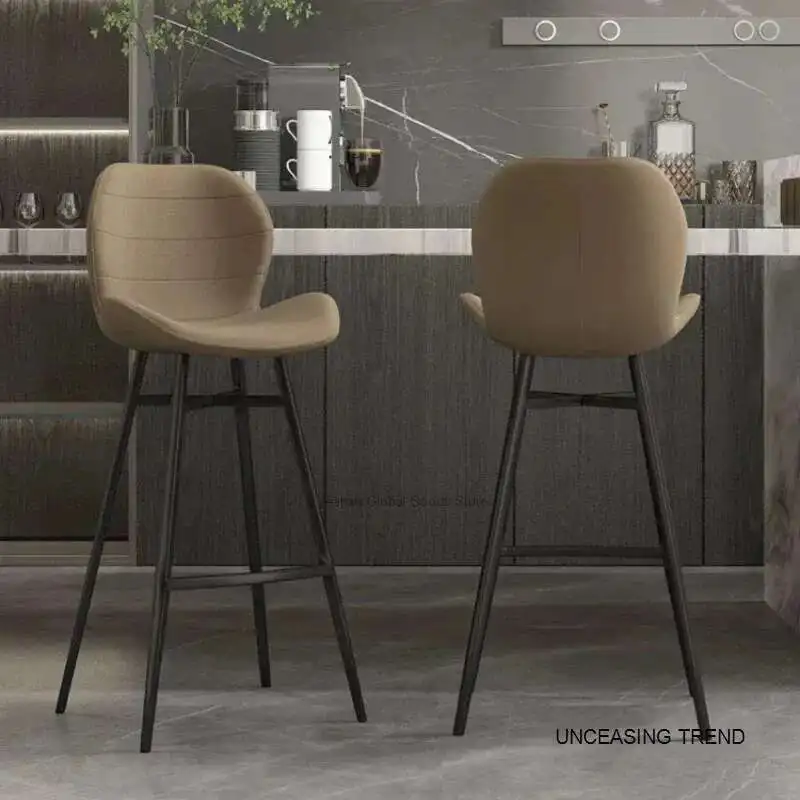 Высокий табурет для дома в скандинавском стиле, барный стул интернет-знаменитостей, касса, специальный стул, светильник, роскошный бар, интернет-табурет знаменитостей
