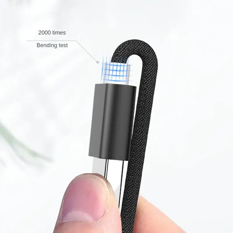 1pcs Double-head Usb Data Cable Public-to-male Double-male Head Turn Two-head Usb Two-way Two-head Mobile Hard Disk Transmission