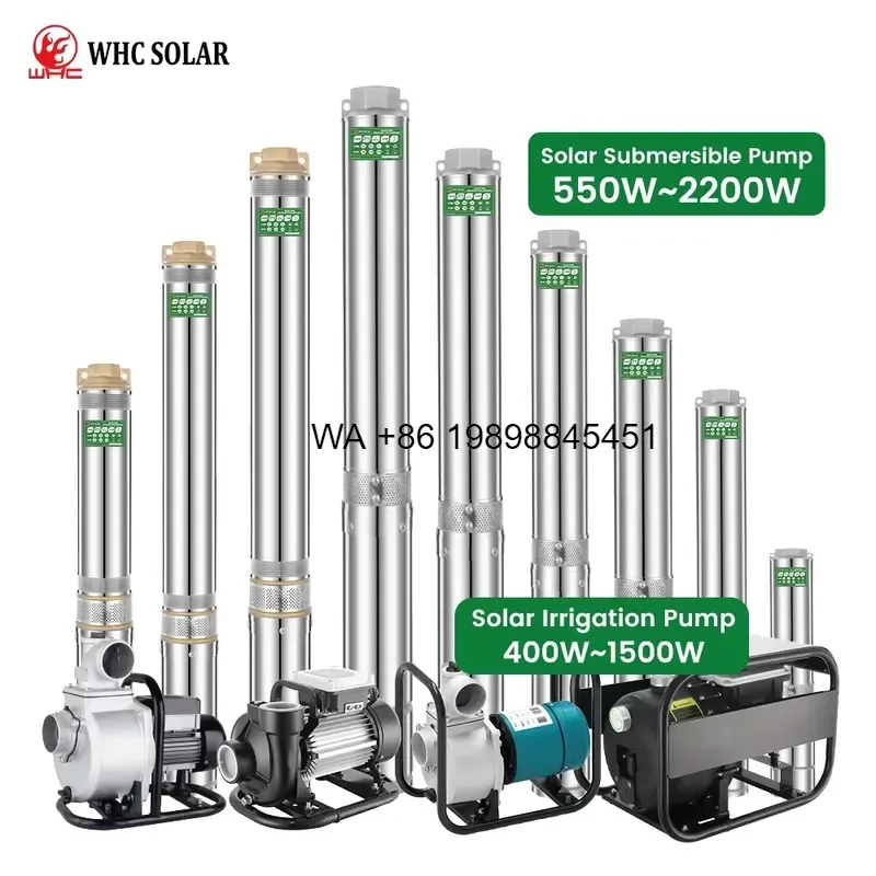 Wmwmnu for Solar Water Pump Agriculture Farm Irrigation Surface Pump with Solar Panel Complete Set System