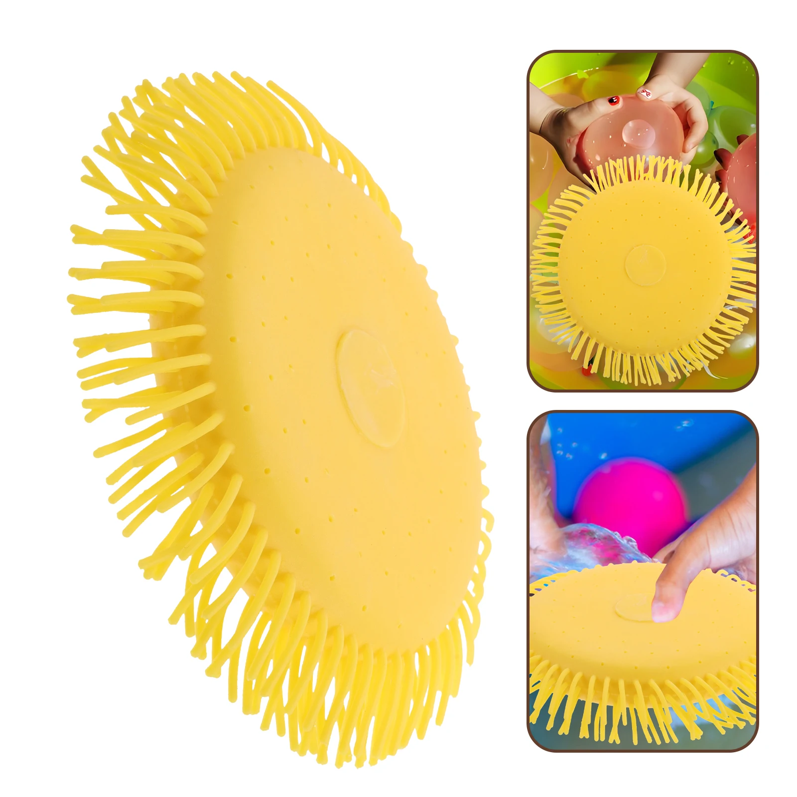 2 pçs absorvente de água piscina praia ao ar livre disco voador família ligação alívio do estresse jogar leve portátil
