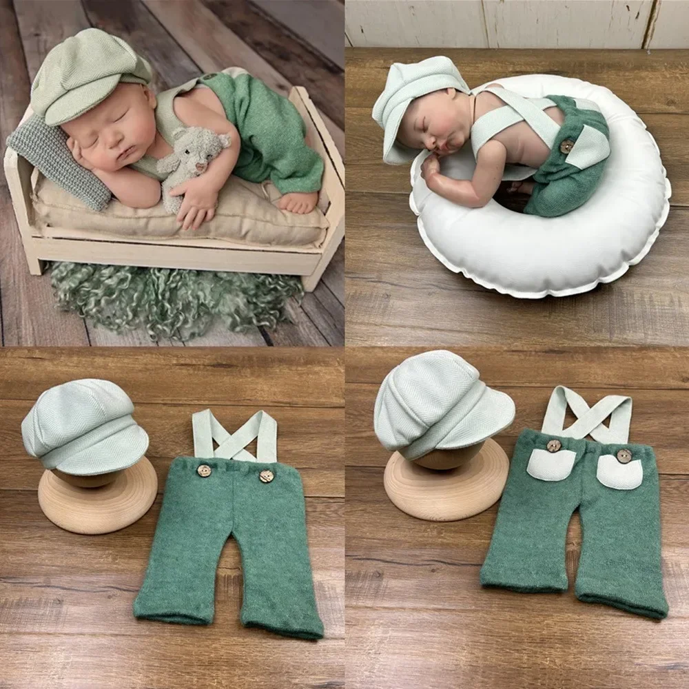 Recém-nascido Fotografia Adereços, Trajes De Bebê, Chapéus Macacão, Acessórios Da Foto Do Bebê, Roupas De Natal, Roupa, Original