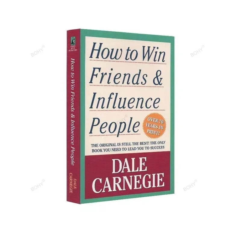 

How To Win Friends & Influence People By Dale Carnegie Interpersonal Communication Skill Self-improvement Reading Book