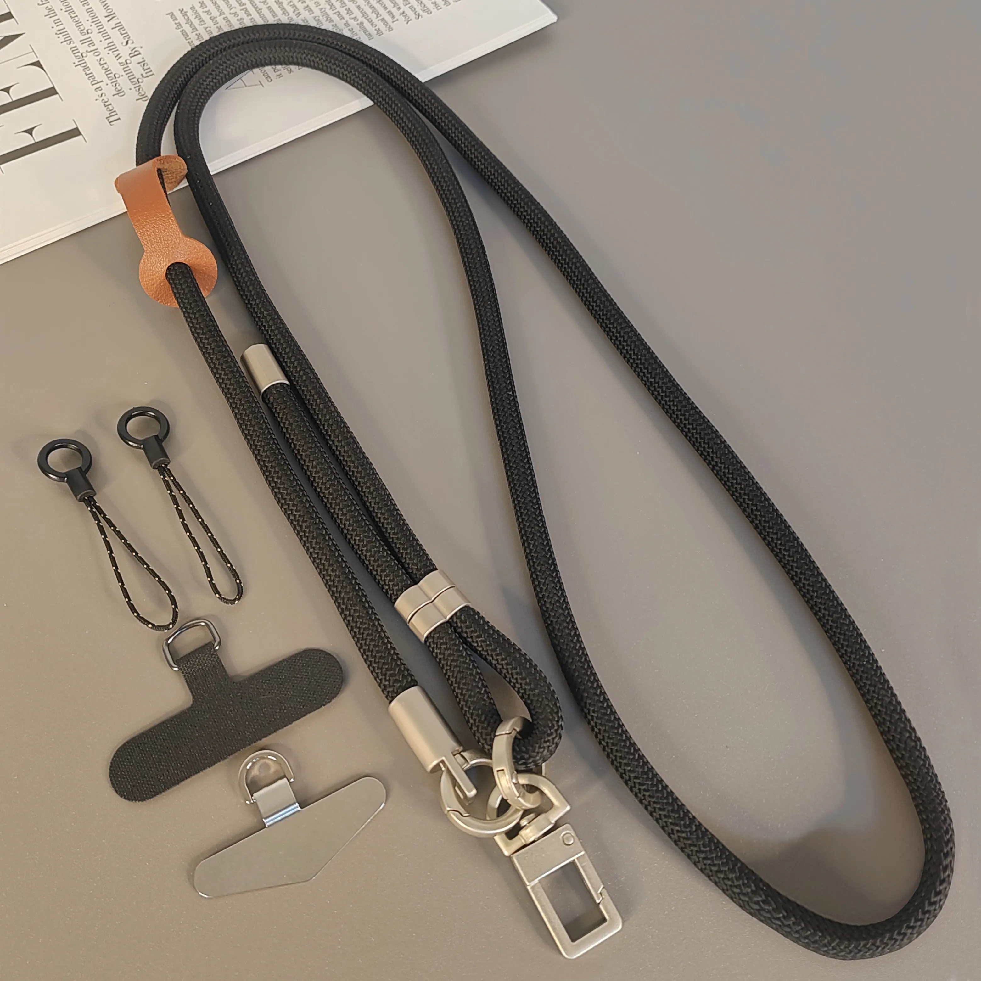Adjustable High-End Crossbody Phone Lanyard