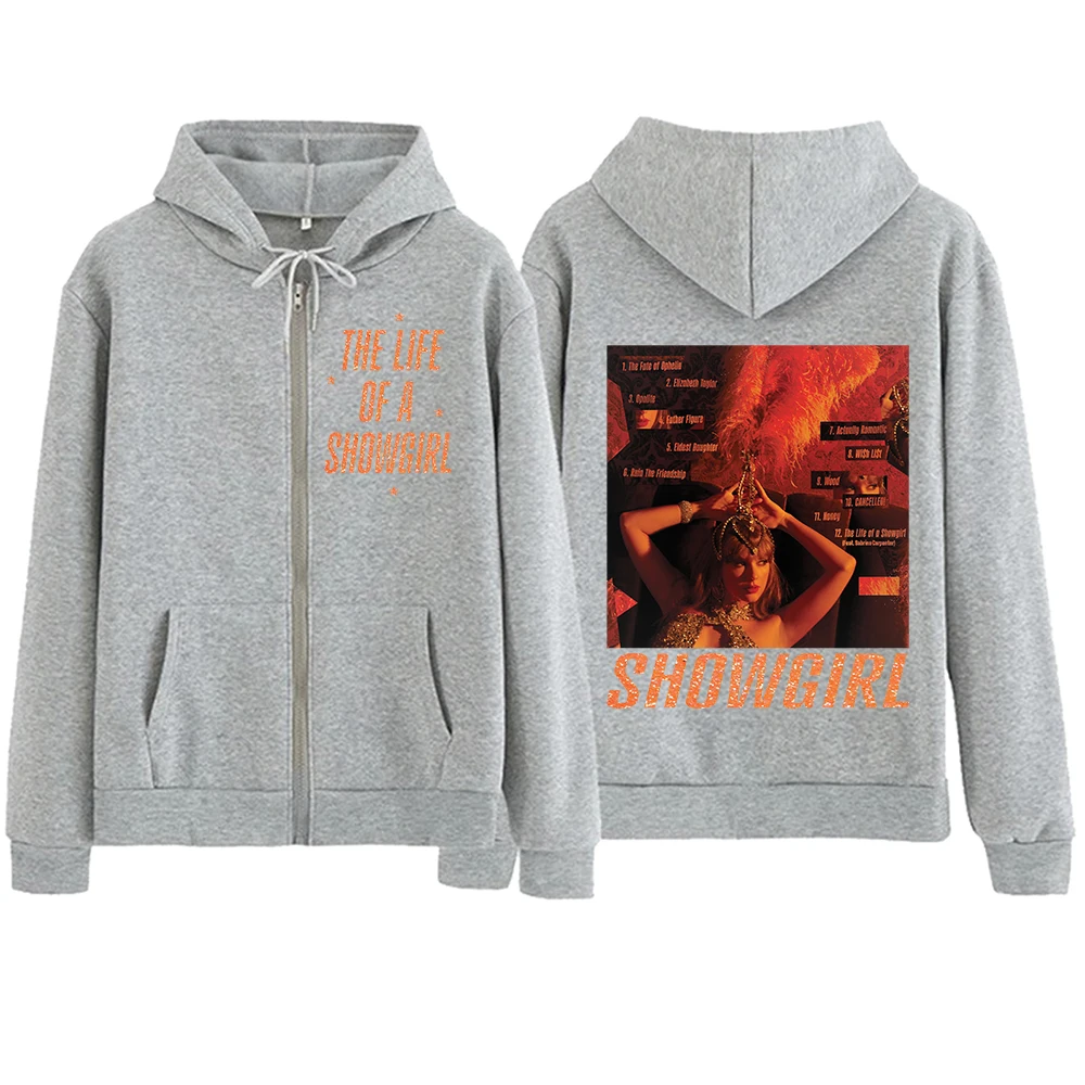 2025 TS ألبوم جديد حياة إستعراض قلنسوة بسحاب Harajuku الهيب هوب البلوز القمم الشارع الشهير بلوزات #6