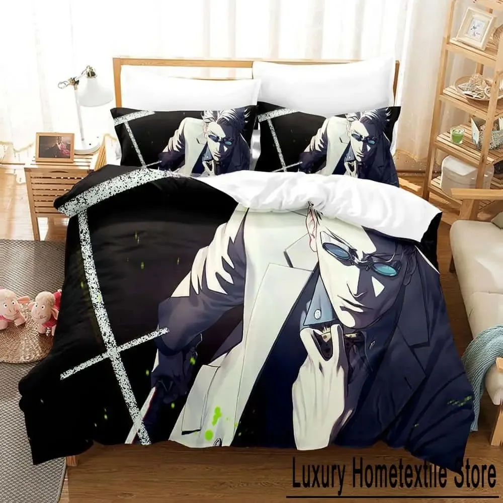 

3D Cartoons Jujutsu Kaisen Kento Nanami Bedding Set Single Twin Full Queen King Size Bed Set Adult Kid Bedroom Duvet cover Sets