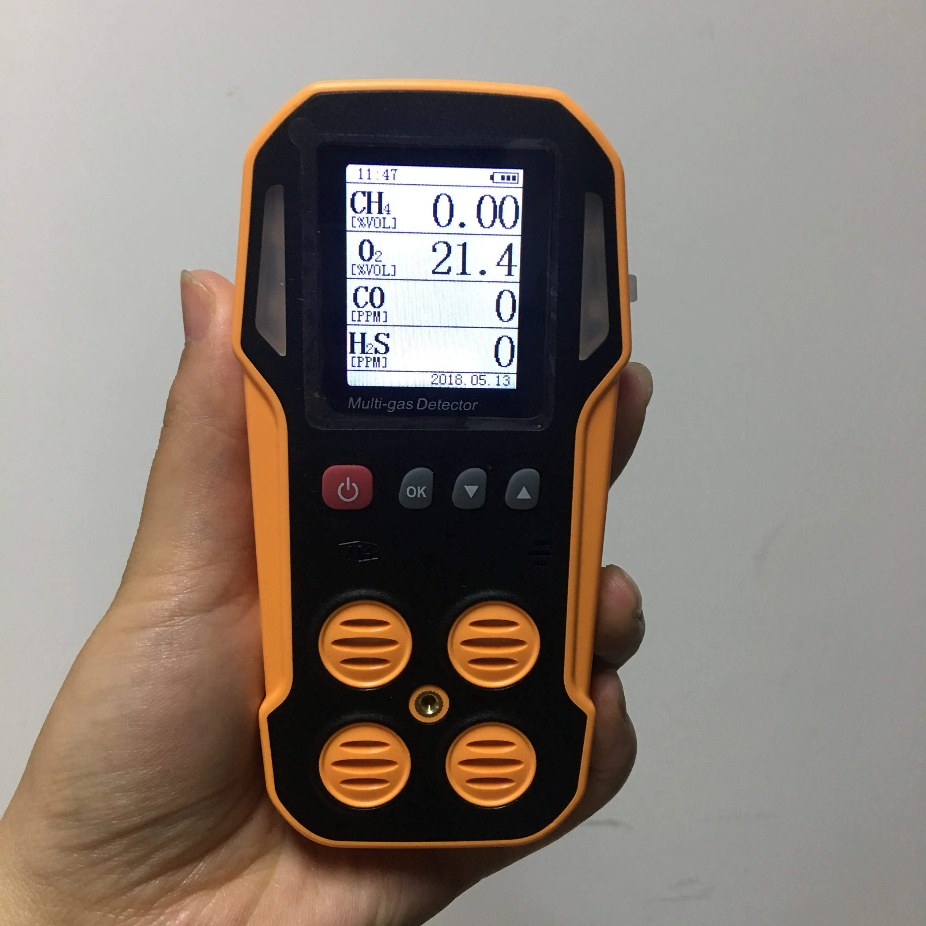 Price Economy Multi Gas Detector LEL O2 CO H2S 5pcs pack cheap price 4 gas detector