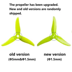 6/10Pairs Gemfan Hurricane 3525 3.5X2.5X3 3-Blade PC Propeller M5&T-Mount for FPV Freestyle 3.5inch Toothpick Drones