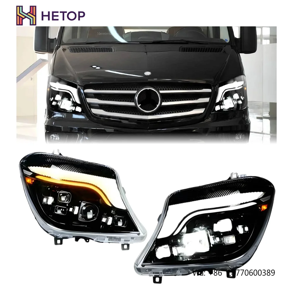 Running Headlamp Led - HETOP Sprinter Koplampen 2014-2018 Upgrade LED