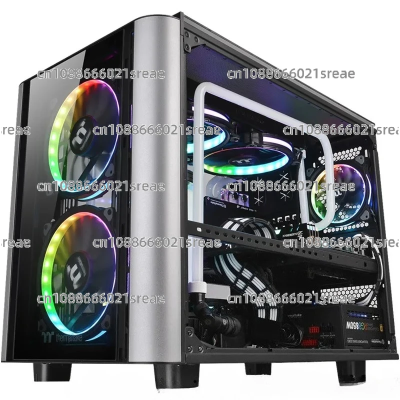 Desktop-Computer, wassergekühlt, EATX-Hauptbox, Level 20, GT, Motherboard, flacher Raum, voller Turm