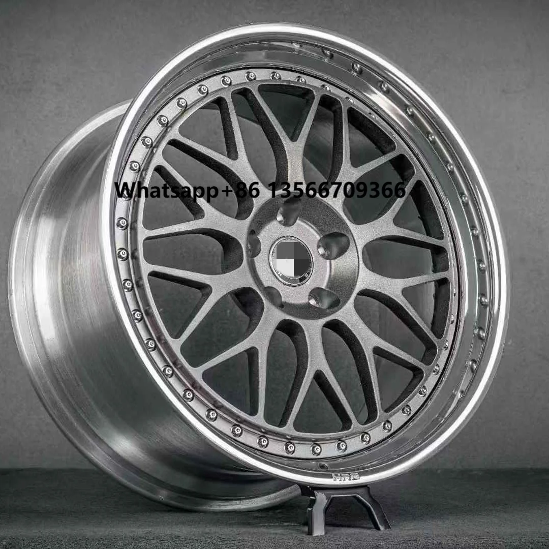 

Silver 18-24 Inch Forged Alloy Wheels, Two-piece Forged 5X112, New State 20mm ET 100mm PCD, for Mercedes Benz and BMW Audi