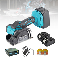 Mini Angle Grinder Electirc with Compact and Light Body,  for Hydropower Installation, PVC Pipe Cutting for Makita 20V Battery