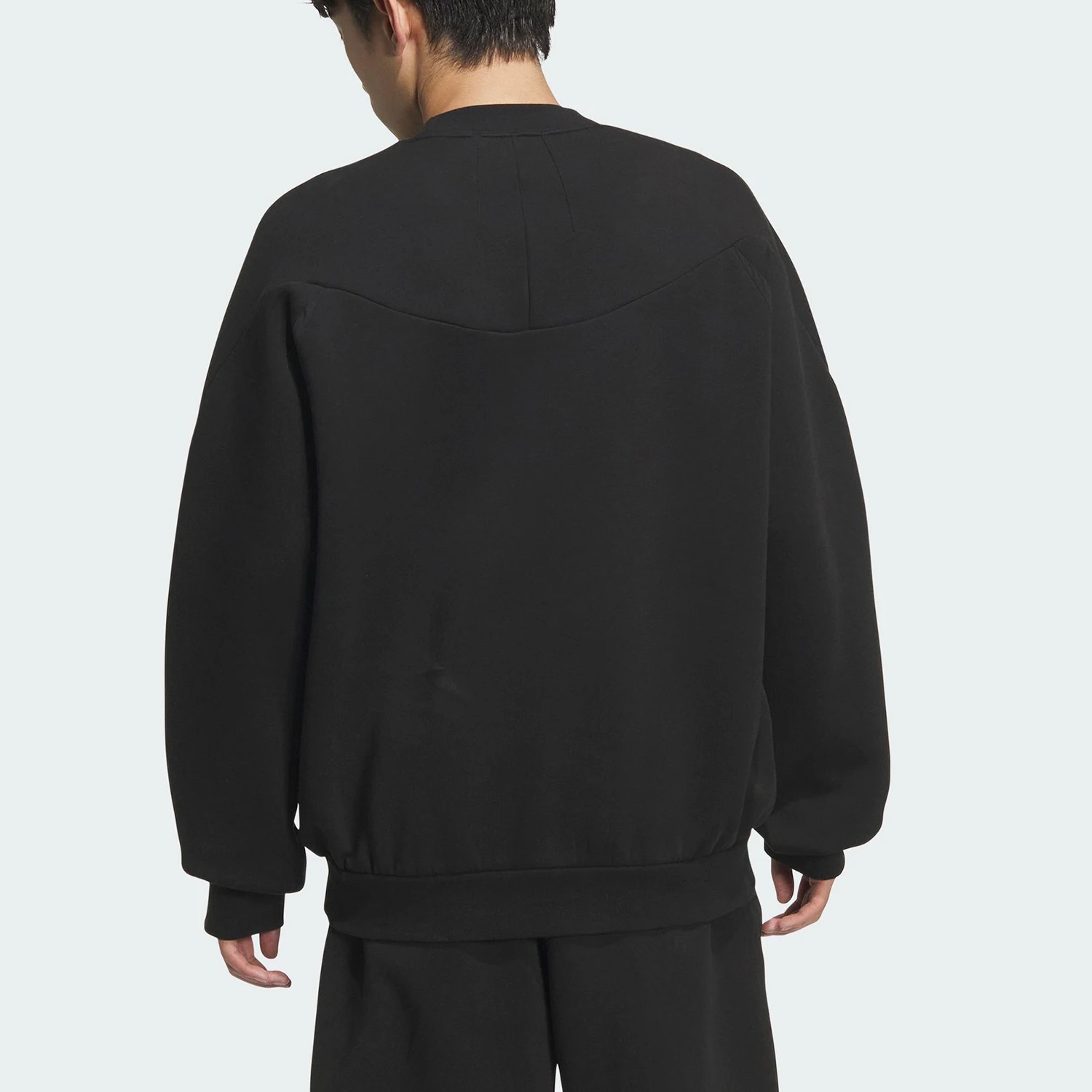 Adidas genuine Spring and Autumn men's loose long sleeved knitted sweatshirt pullover KC0156