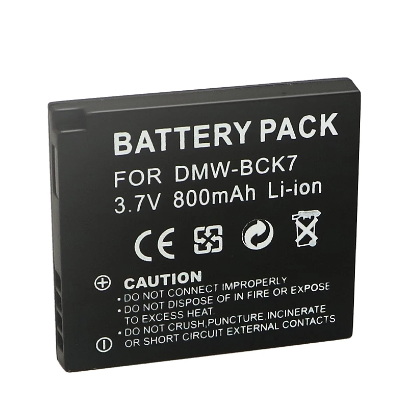 DMW-BCK7 DMW-BCK7E Battery for Panasonic DMW-BCK7PP NCA-YN101G Lumix DMC-FP5 DMC-FP7 DMC-FH2 DMC-FH5 DMC-FH24 FH25