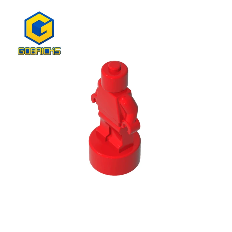 

Gobricks 1PCS GDS-M373 Minifig Trophy Statuette Bricks Compatible With Assemblies Building Blocks Children's Toys