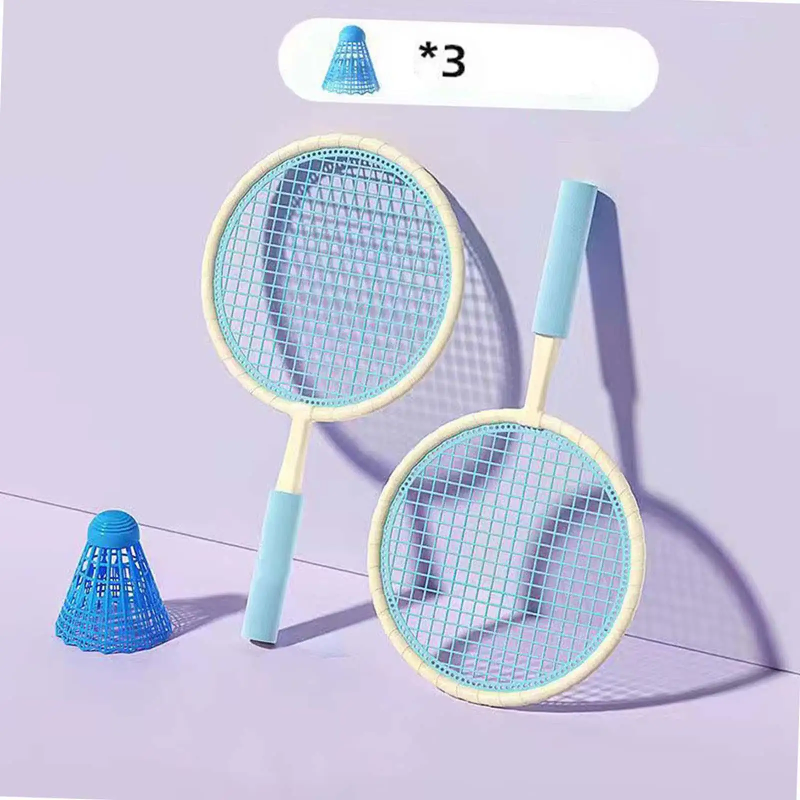 Raquetes de badminton para crianças Raquete de tênis infantil com aderência confortável