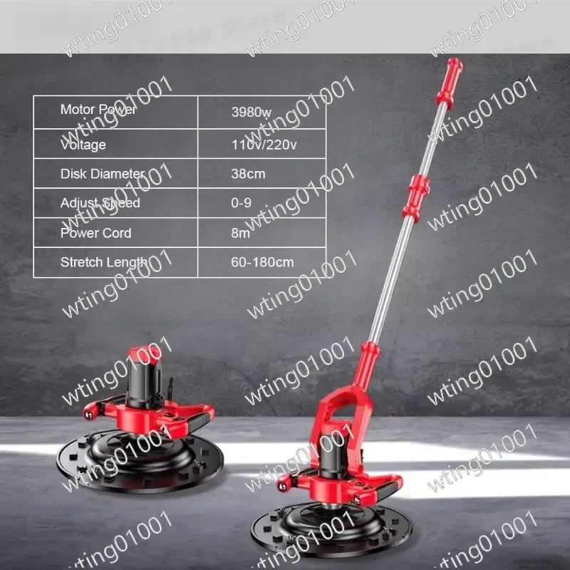 for Electric Cement Mortar Floor Finishing Machine with Long Pole Wall Smoothing Polishing Tool