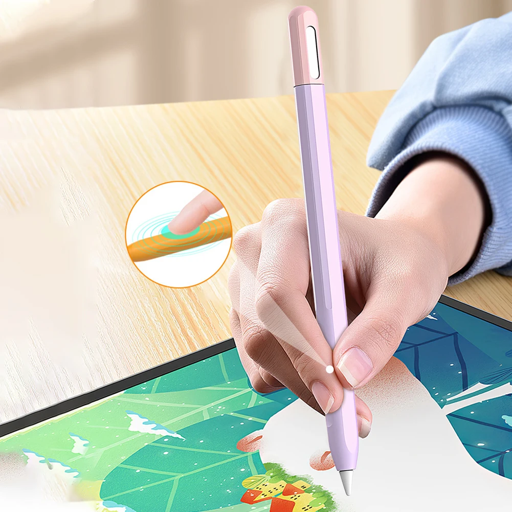 غطاء سيليكون ممتاز لجهاز Apple Pencil Pro وUSB-C يوفر حماية نهائية وأسلوب لقلمك