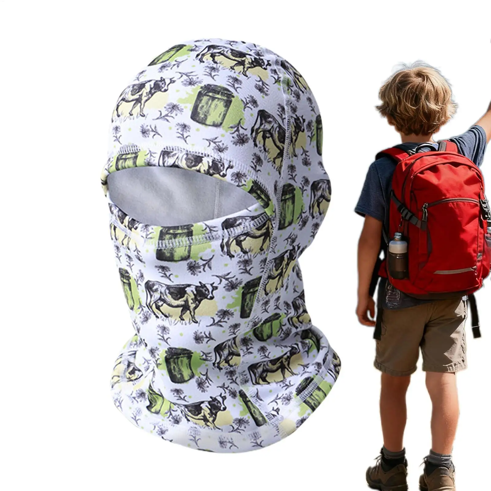 

Детские гетры для шеи, эластичные мягкие теплые зимние грелки для лица для мальчиков, детей, катание на лыжах, езда на велосипеде, альпинизм