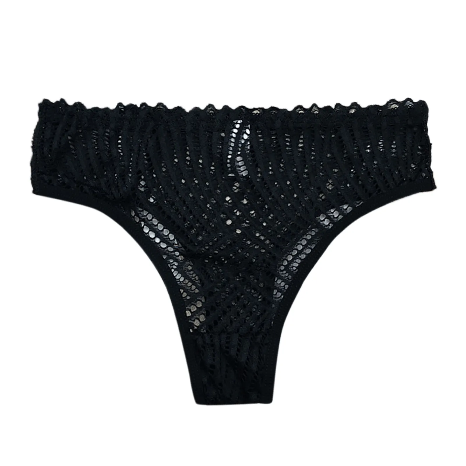 Womens Lacesexy Breathable Lace Hollow Out And Raise The Buttockspure Brief Panties Features: Vs Panties Medium Lenceria