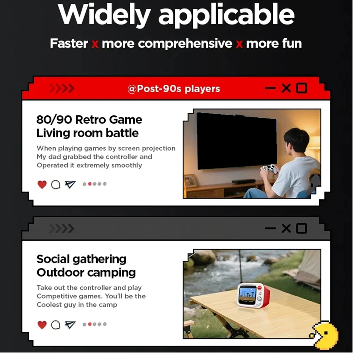 

【Last-Chance!】{H7 Retro Video Handheld Game Console 3.5-Inch HD Built-in 749 Games Video Dual Gamepad Handheld Game Console