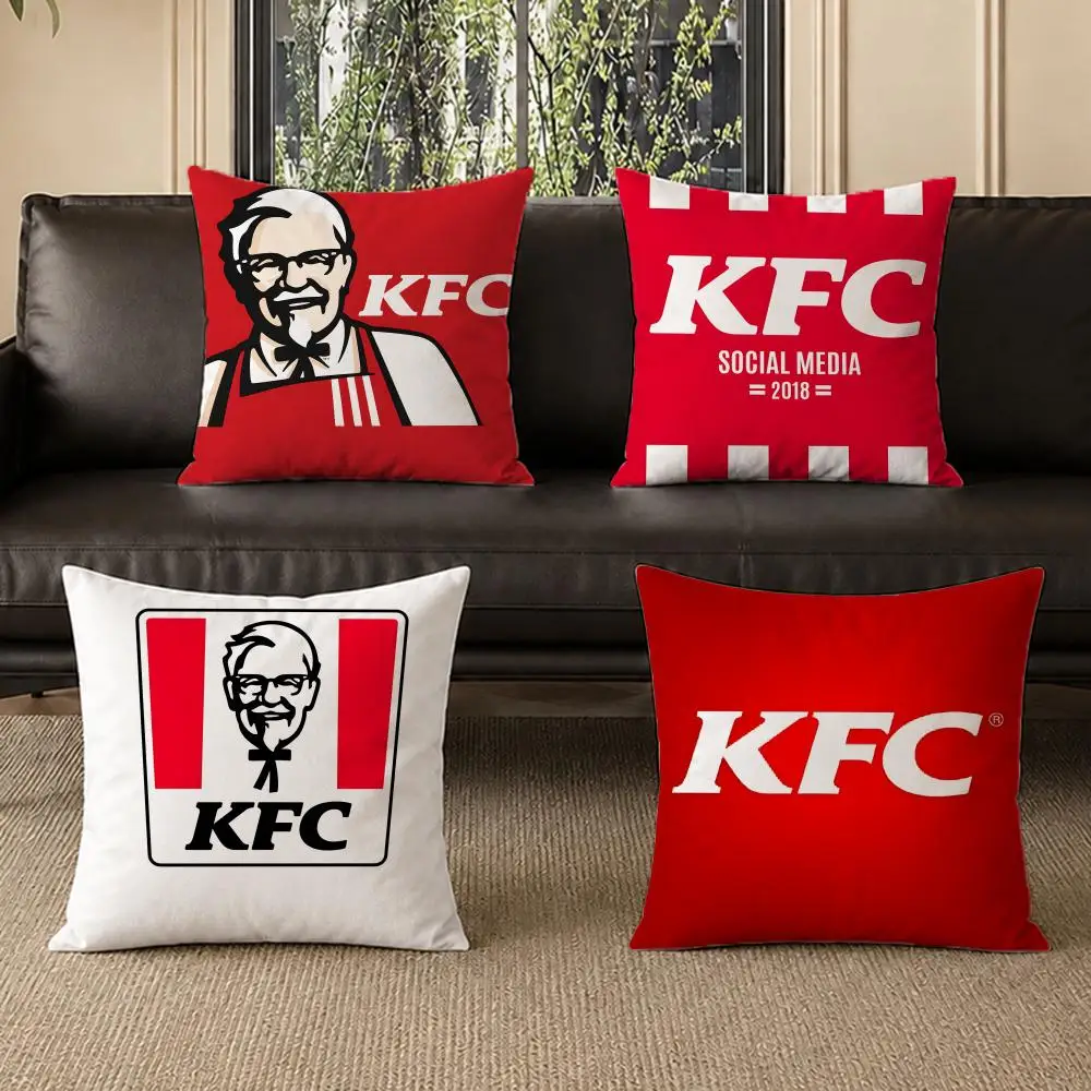 Brand K-KFC Cushion Cover Washable Soft Thick Cushion Cover Decorative Pillowcase for Sofa Living Room Home