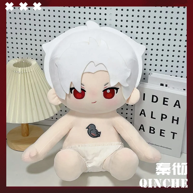 Love and Deepspace Sylus Cosplay Cotton Doll Naked Baby Cartoon Desktop Ornament DIY Modelling Table Decoration Anime Ambitus