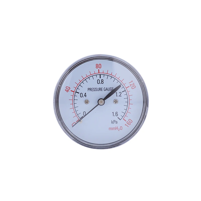 YE60Z Axial Diaphragm Pressure Gauge 10KPa Gas Meter Natural Gas Manometer Genuine Product