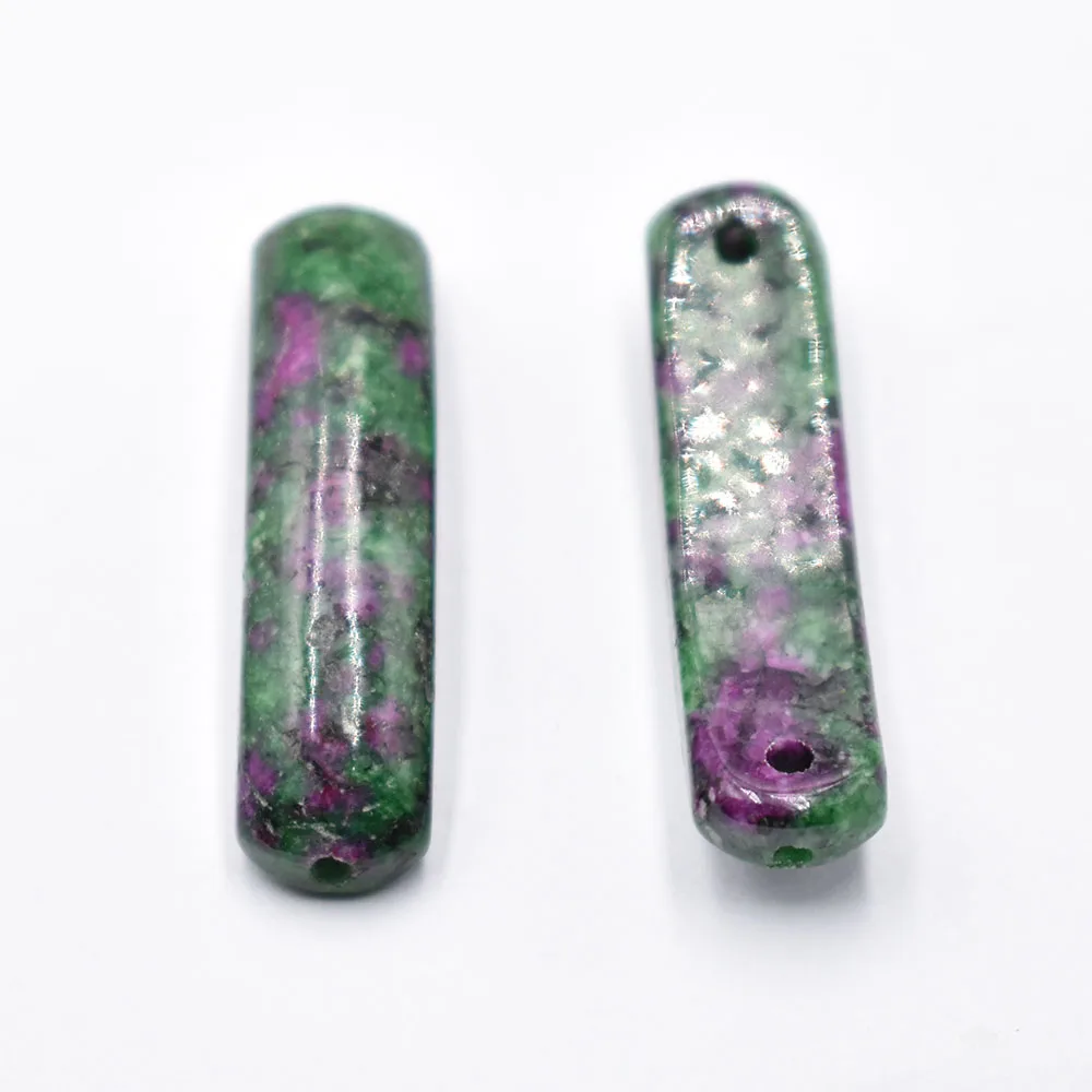 Großhandel 10 Stück/Set Natürlicher Fluorit-Stein Kristall-Verbinder Anhänger Modisches Armband Halsketten-Zubehör für Schmuckherstellung – Detail 20