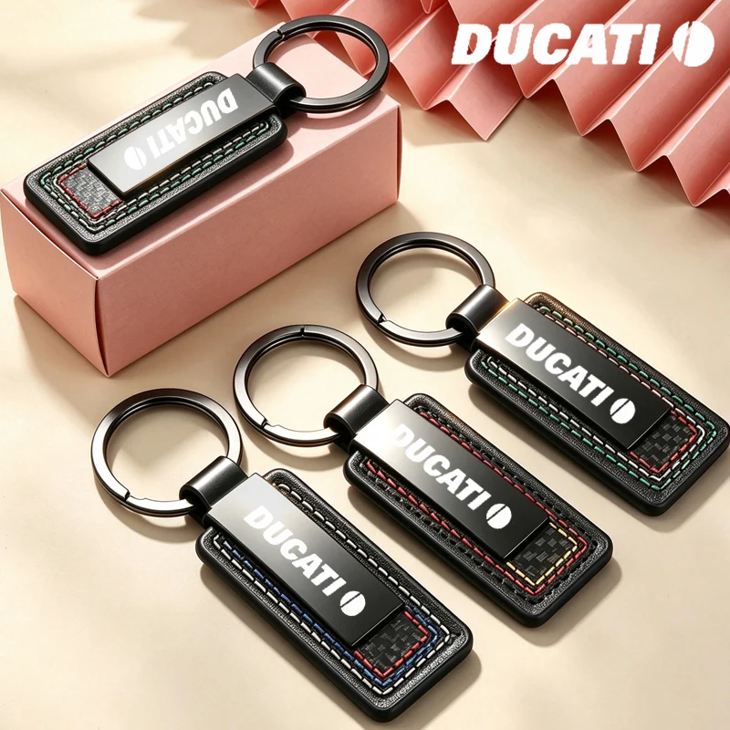 Motorcycle Keychain Buckle For Ducati Multistrada 950 1100 1260 1200 S Sport Grand Tour Universal Keyring Gift Key Chains Ring
