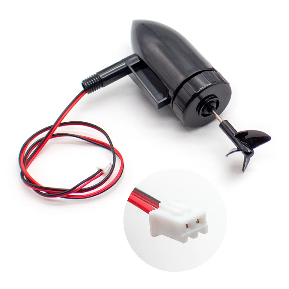 7.4V Underwater Thruster Motor Engine 12CM Waterproof Propulsor With 3-Blades Propeller for RC Fishing Bait Boat Model