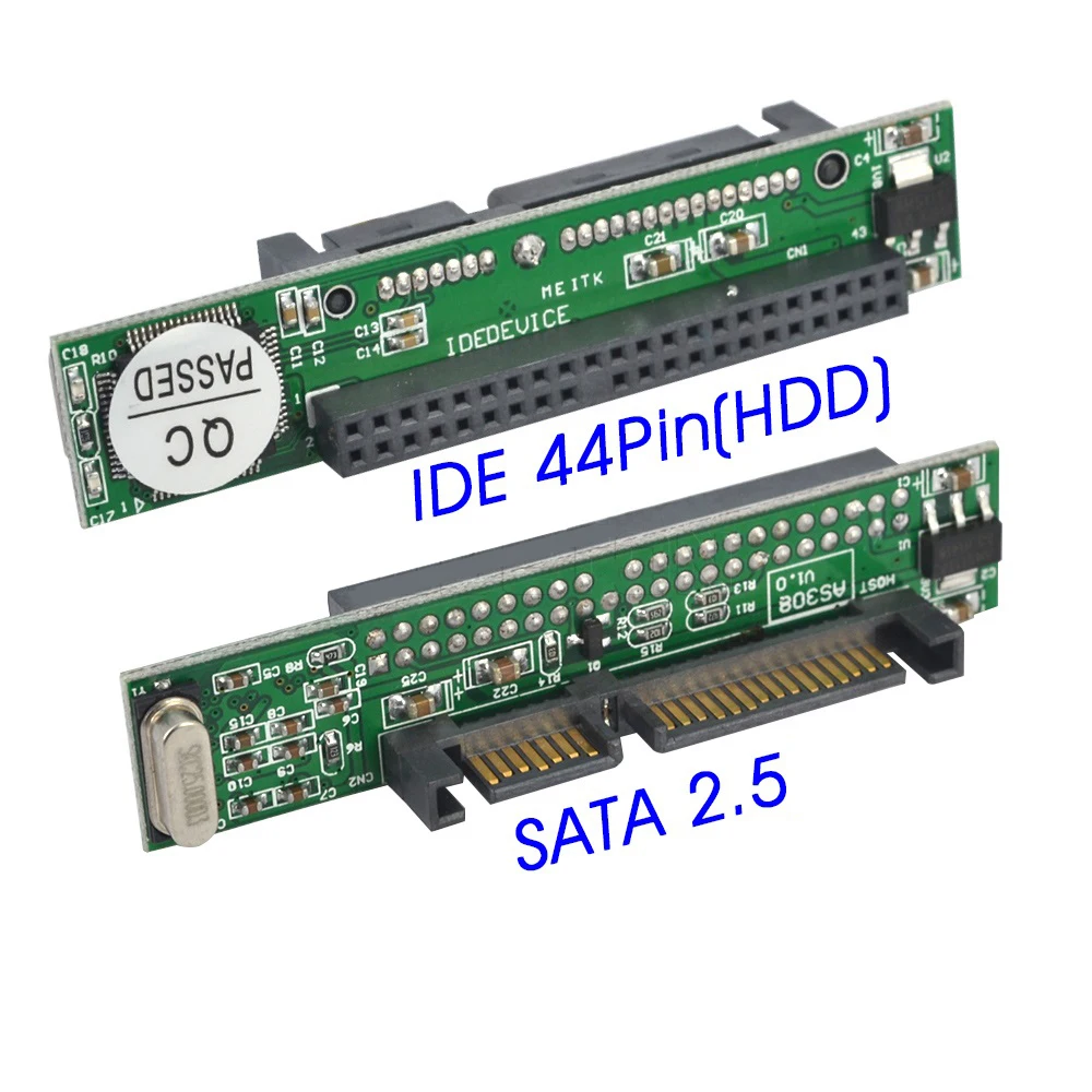 Sata to IDE Adapter 2.5 Sata Female to 3.5 IDE Male Converter 40 PIN Port 1.5Gbs 2.5 to 3.5 IDE Support  ATA 133 100 HDD CD DVD