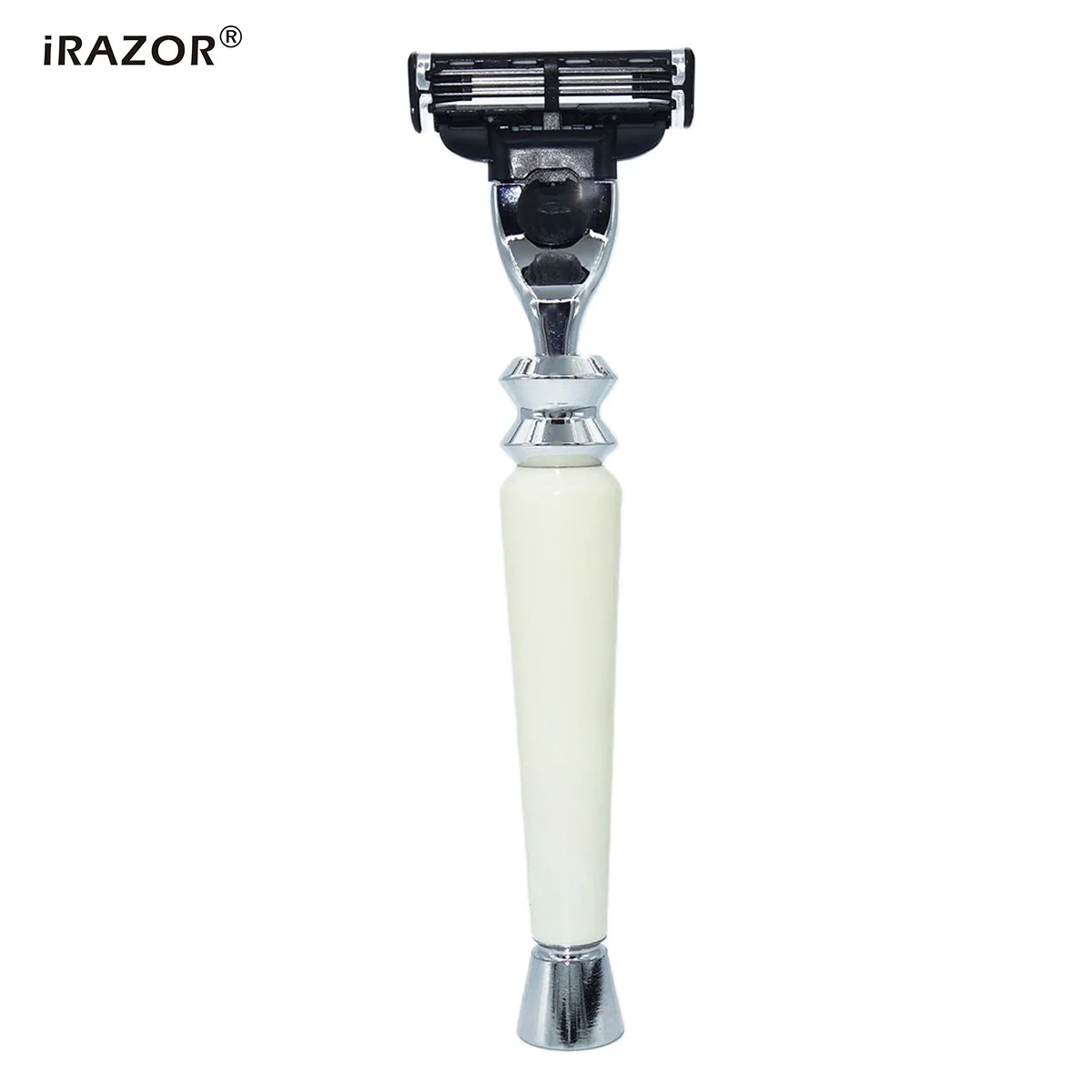 iRAZOR New Classic Mach 3 Safety Razor for Mens Shaving&Womens Hair Removal Replaceable Blade Manual Face Shaver Machine