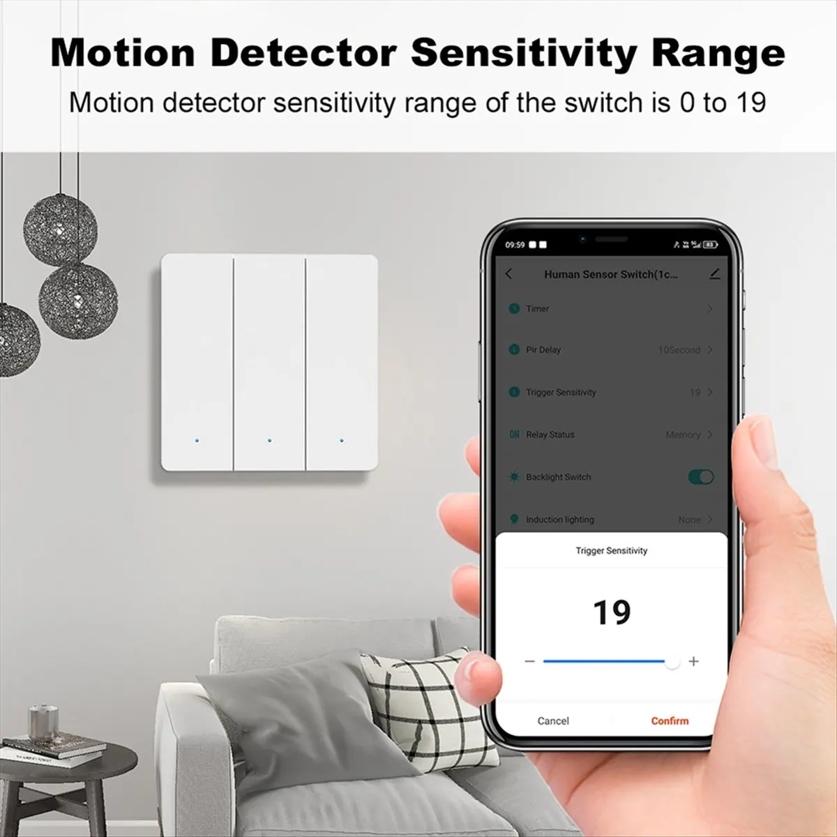 【New!】 Upgrade Tuya Zigbee Millimeter Wave Human Body Induction Switch Wall Switch Single Fire Switch Magnetic Hold EU Push