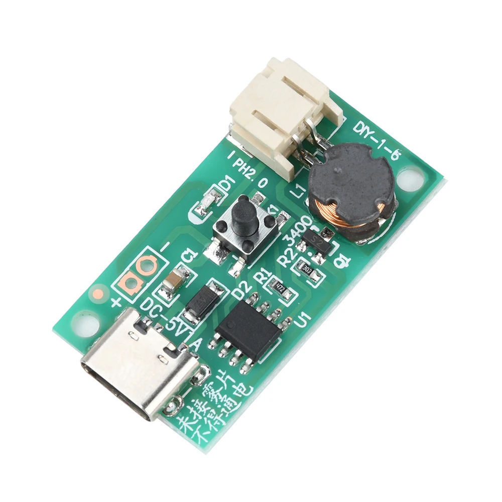 تيار مستمر 5 فولت صانع الانحلال بالموجات فوق الصوتية ضباب البخاخة 500MA لتقوم بها بنفسك المرطب نوع-C واجهة مجموعة المكونات الإلكترونية #6