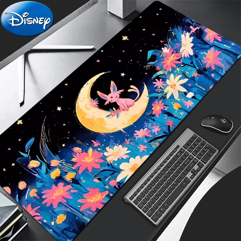 90x40cm Mouse pad kawaii Pokemon Game PC Computer Desk Mouse Mat For Office Laptop Non-Slip Gaming Anime Mousepads For Best Gift