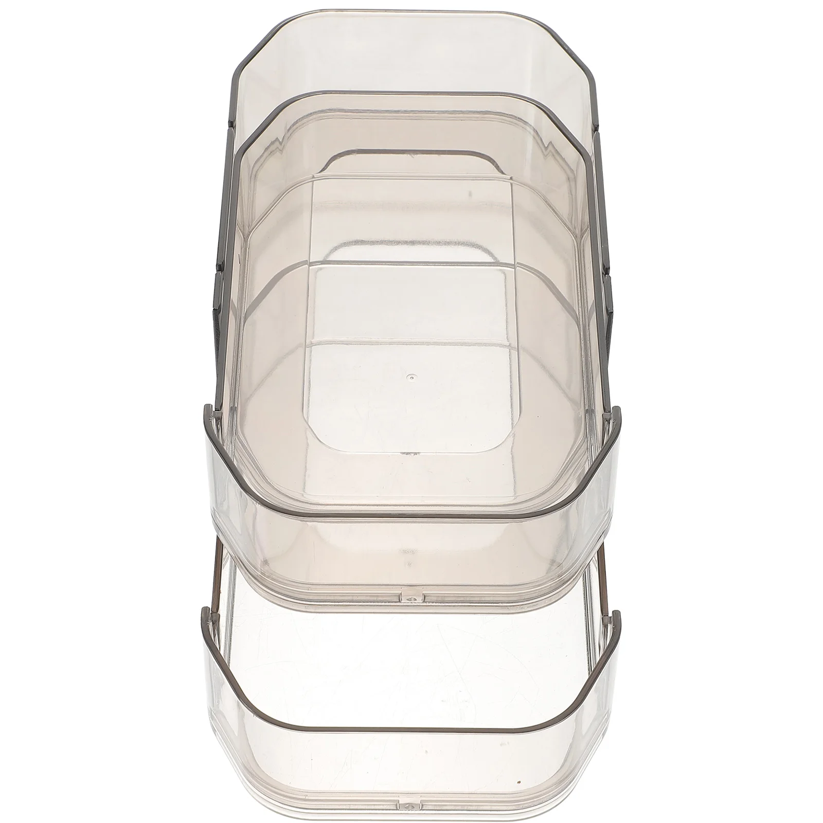 

Stackable Desk Storage Box Plastic Stationery Organizer Drawer Makeup Brush Holder Office Supplies Case Stationery