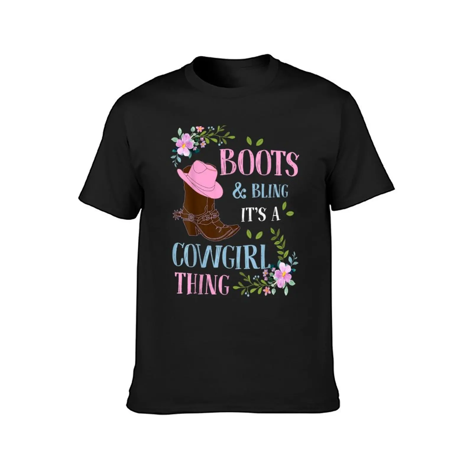 boots bling its a country thing T-Shirt for a boy animal prinfor boys tops new edition Men's t-shirt