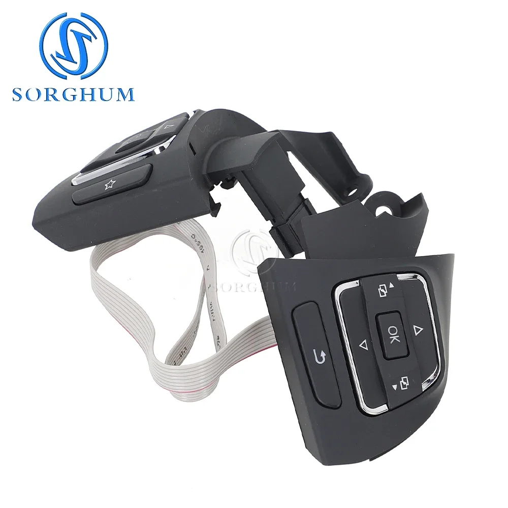 SORGHUM For VW Passat B7 Sharan 2011-2015 Multifunction Steering Wheel Combination Control Switch 56D959538A 56D959537B Spares