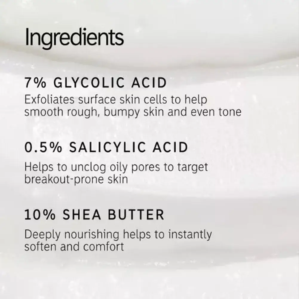 Glykolsäure-Peeling-Stick von The INKEY List, Körperglättender Peeling-Stick für Keratosis Pilaris und ungleichmäßige Hautstruktur – Detail 9