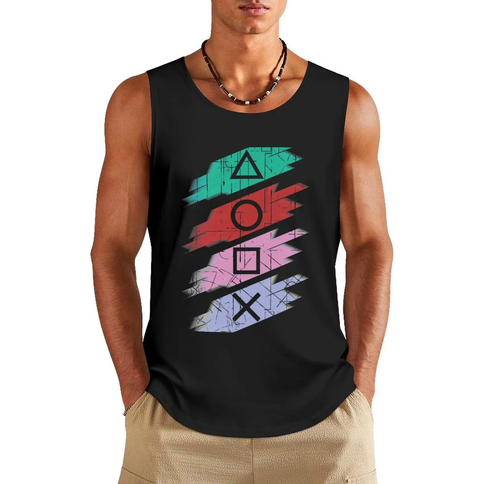 

Gamerway Tank Top T-shirt for fitness T-shirt men Gym T-shirts for men men clothes