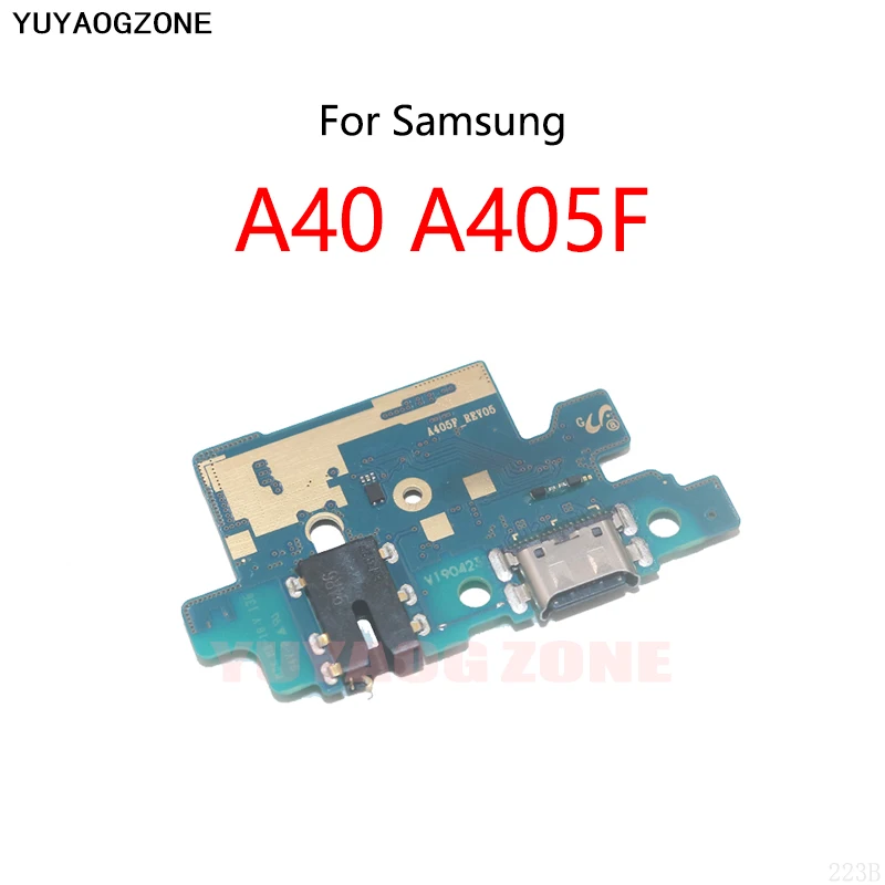 

10PCS/Lot For Samsung Galaxy A40 A405F USB Charge Dock Connector Port Socket Jack Plug Flex Cable Charging Board Module