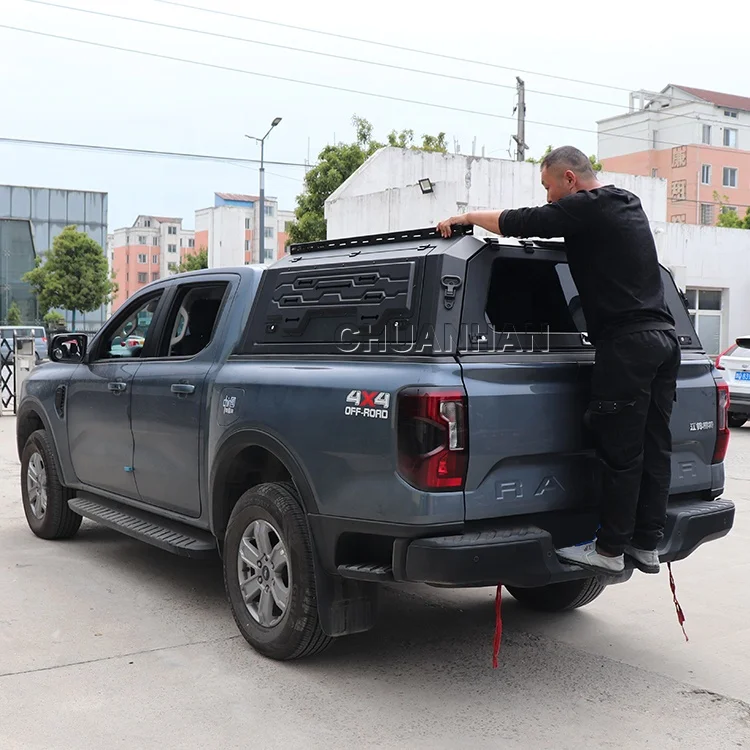 

Pickup Canopy Camper Hardtop Truck Topper Bed Cap Aluminium Canopy F150 for ford Ranger Gladiator Canopy Camper