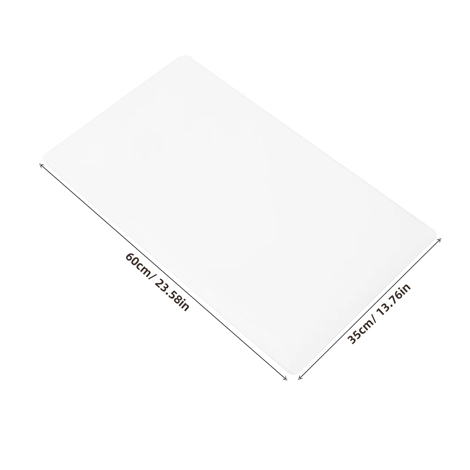 واضح حامي شفاف المضادة للانزلاق حصيرة غطاء الطاولة لمكتب المنزل دراسة دفتر الكتابة الكمبيوتر حصيرة مكتبية لوحة المفاتيح