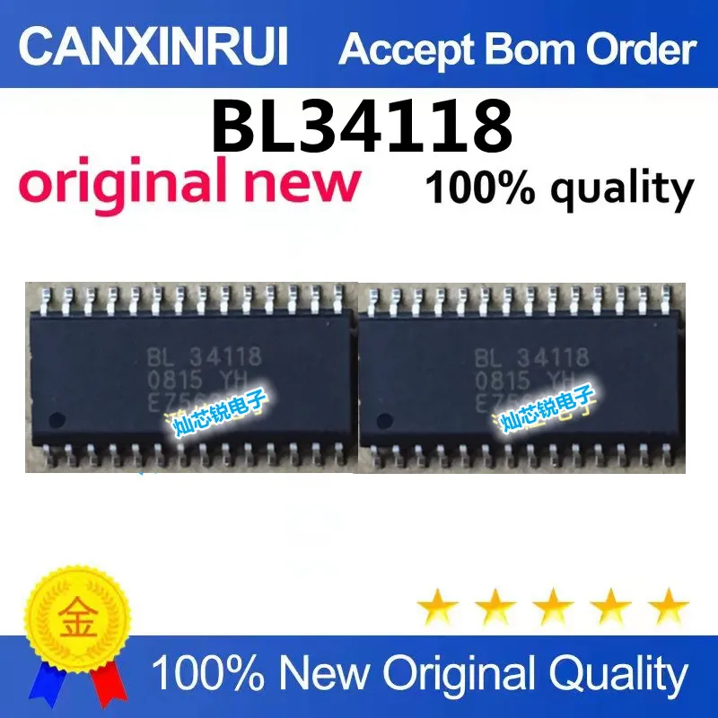Brand new original BL34118 voice control switch microphone speaker control circuit chip can be shot directly
