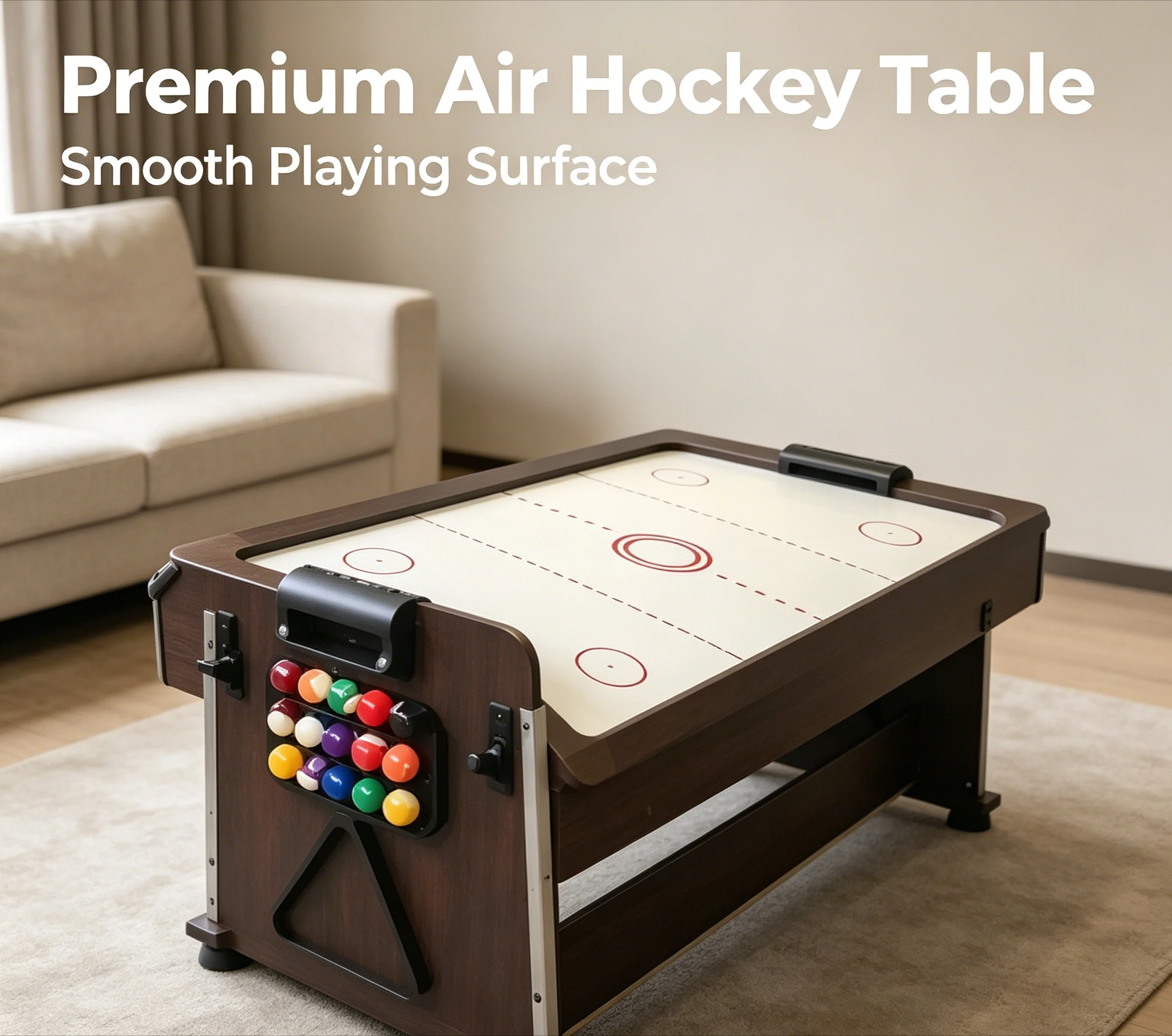 4-in-1 Multi Game Revolving Ta - огляд і ціна Air Hockey Table