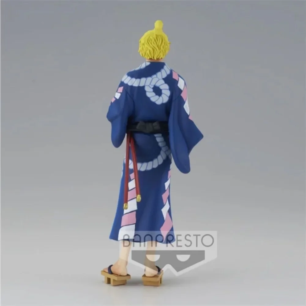 Oryginalna figurka Bandai Magazine One Piece Sabo Portgas·D·Ace Kimono Anime Figurka Akcji Zabawka Ozdoby Figurki Zabawki